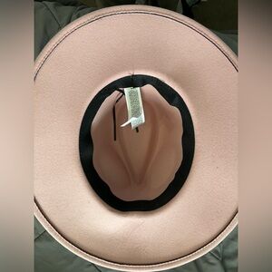 Fedora pink hat